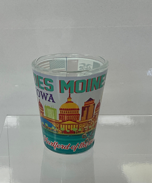 7 Star Shot Glass Des Moines