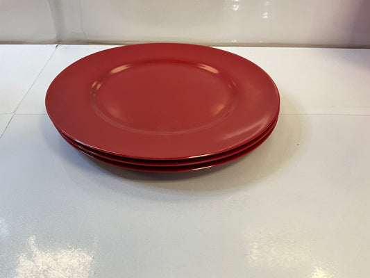 RSTL 8" Melamine Salad Plate Red