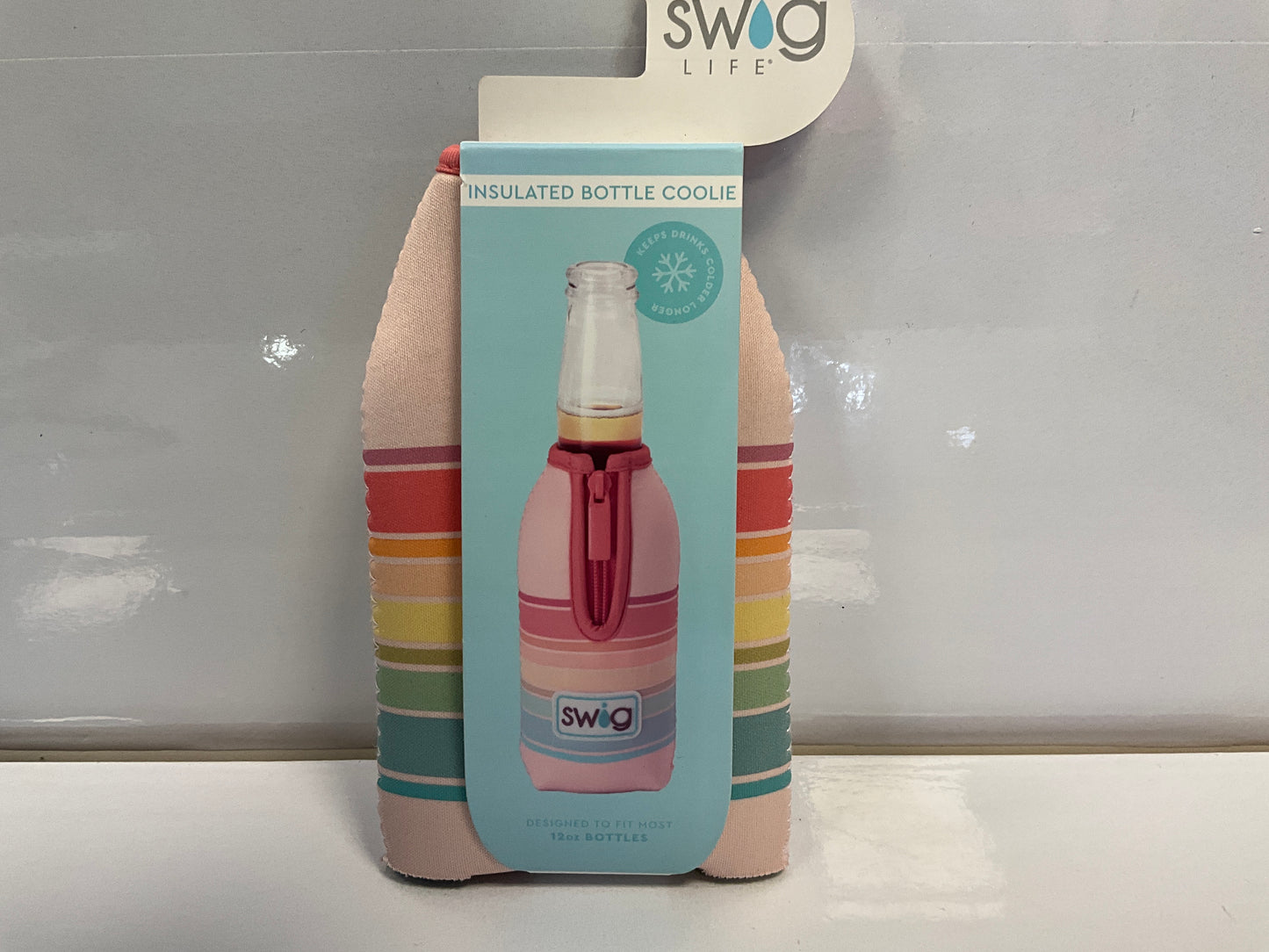 Swig Bottle Coolie Good Vibrations