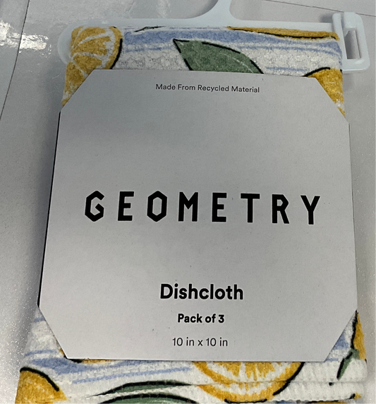 Geom Dish Lemon Waves
