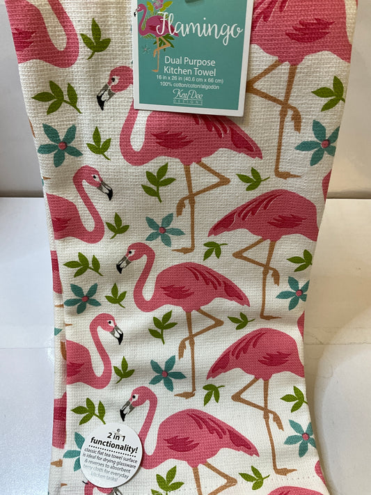 KayD Flamingo Print