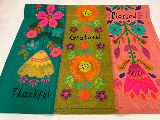 Nat Life Towel Grateful