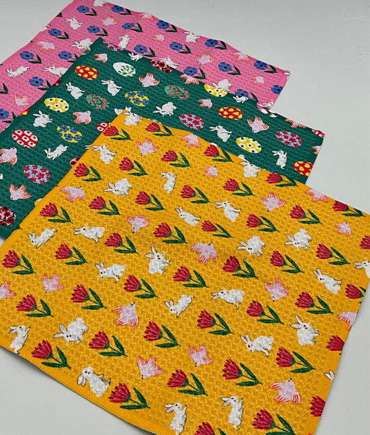 Geom Dish Floral Easter Parade