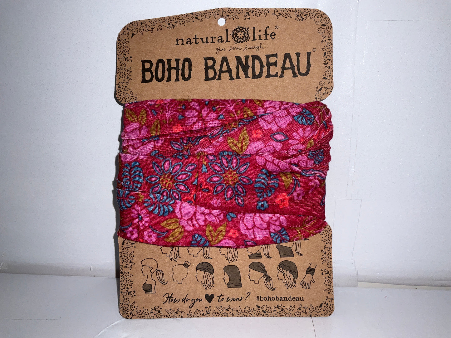 Nat Life Bandeau Pink Floral