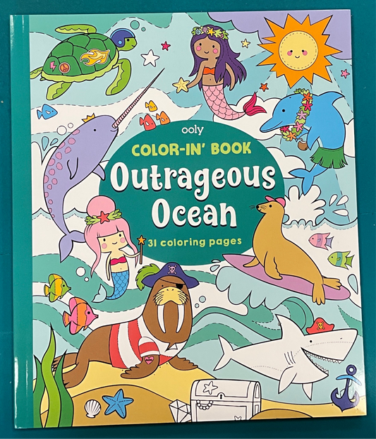 Ooly Color In Outrageous Ocean