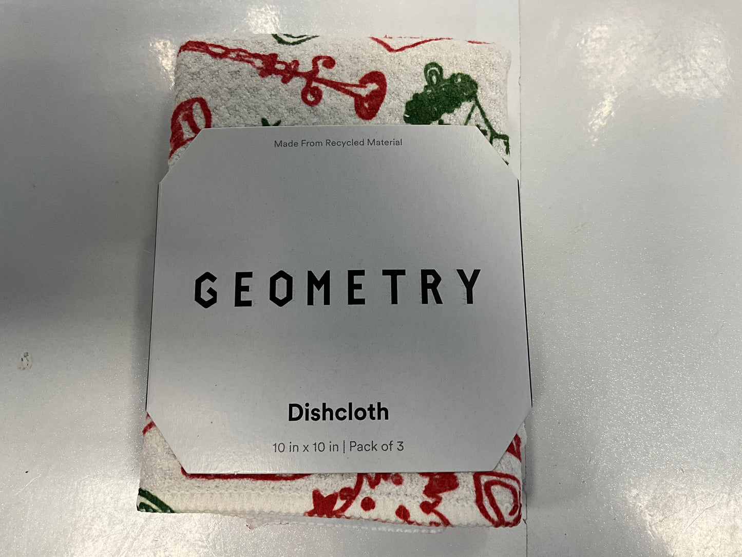 Geom Dish Holiday Doodles Multi