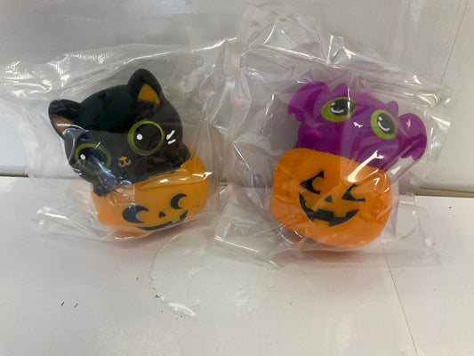 SQH Squeeze Bead Pumpkin Cat Bat