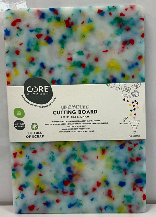 Core Upcycled Cutting Board Confetti Sm
