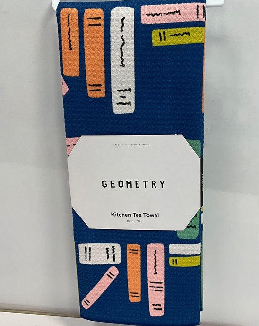 Geom Tea Bookish Stripes