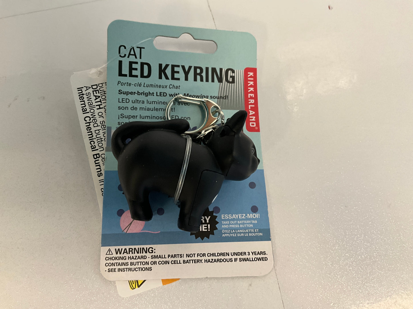 Kik Cat Led Keyring