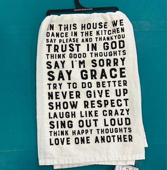Prim Towel In This House