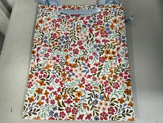 Elyse Gift Bag Lg Floral