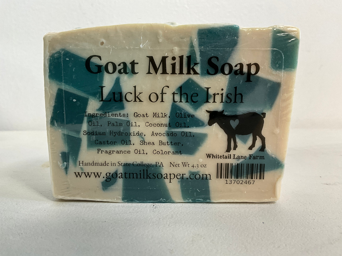 WLF Goat Soap Luck Irish