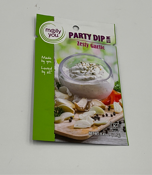 Molly Party Dip Zesty Garlic