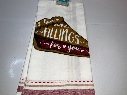 DII Dish Towel Foodie Fun