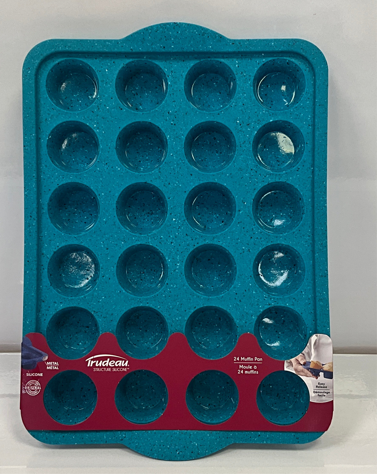 Trudeau SS Mini Muffin Granite