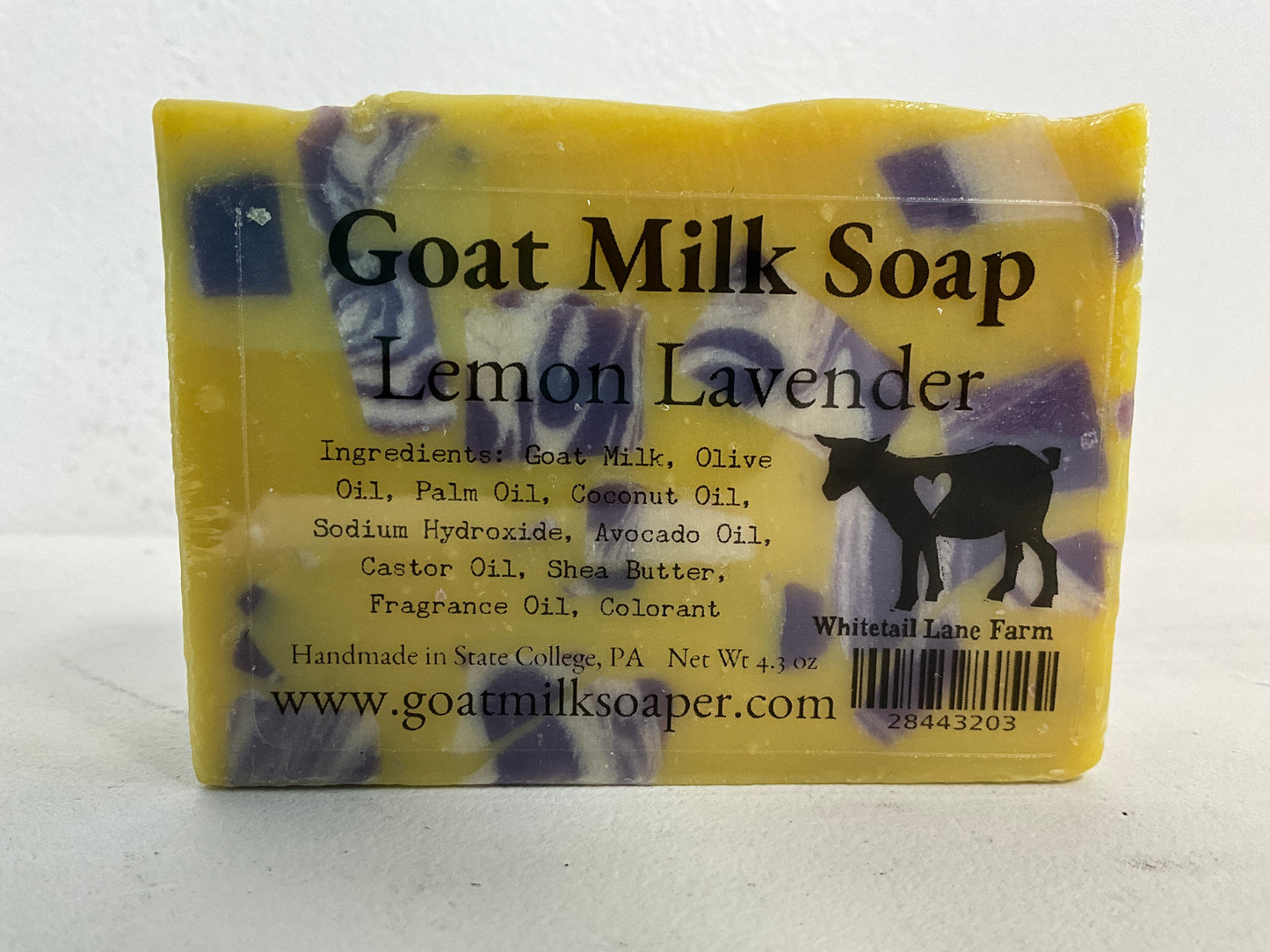 WLF Goat Soap Lemon Lav