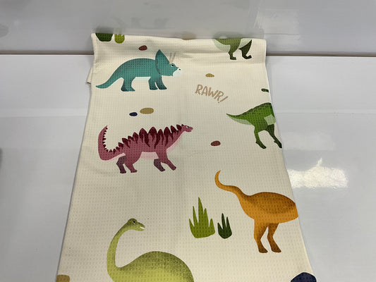 Geom Bath Dancing Dinos