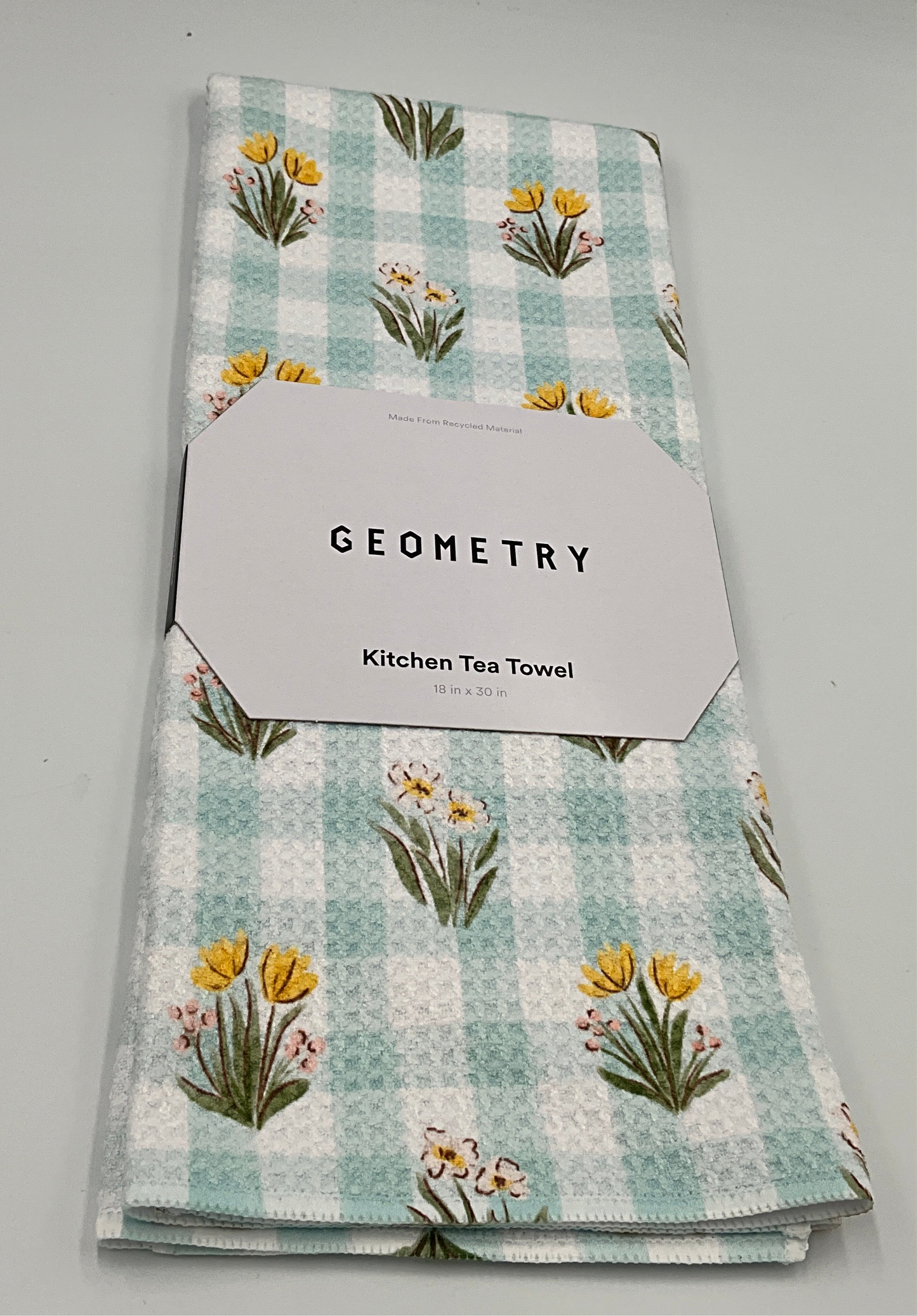 Geom Tea Picnic Plaid Blue