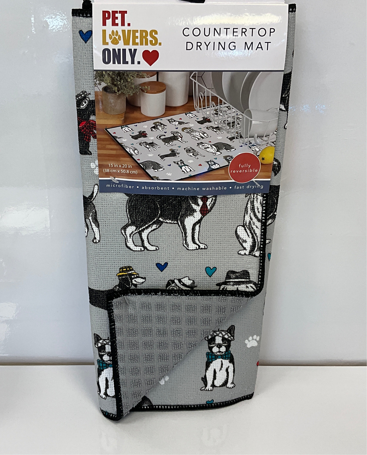 KayD Drying Mat Pet Lovers Dogs