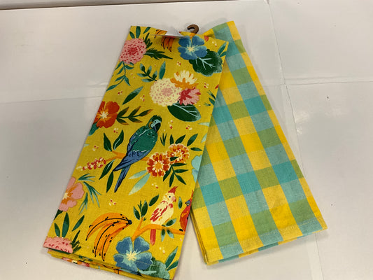 DanJ Tea Towels Tropical