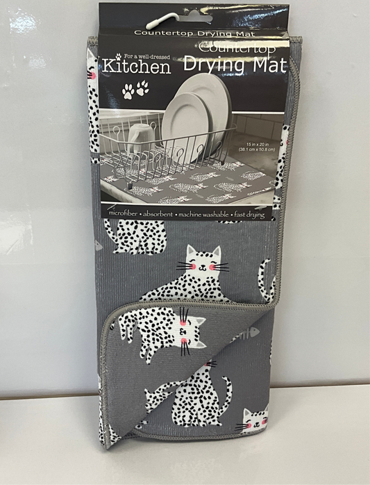 KayD Drying Mat Purr