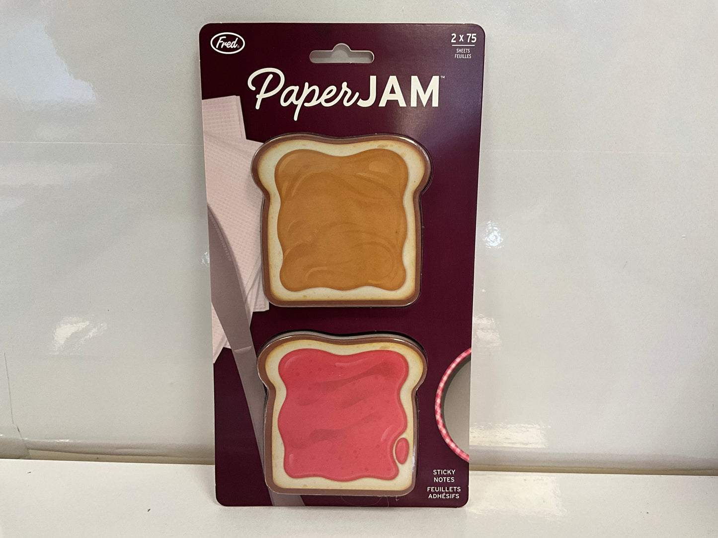 Fred Sticky Notes Paper Jam
