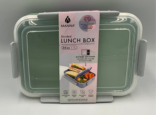 Core Divided Lunch Box Green