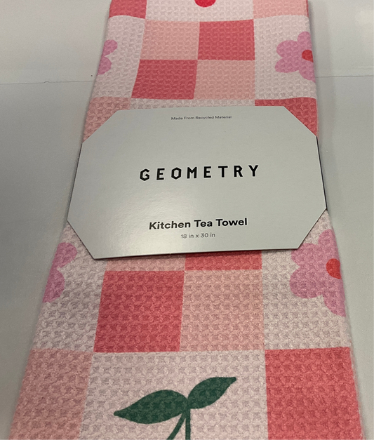 Geom Tea Floral And Cherries
