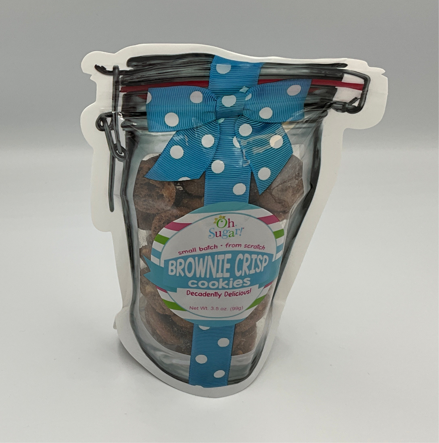 Oh Sugar Mason Brownie Crisp