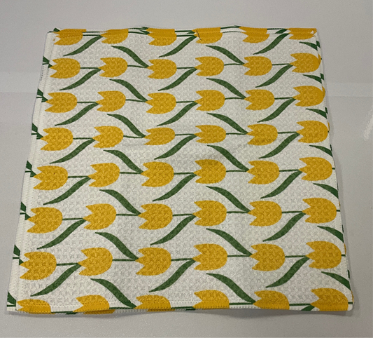 Geom Dish Spring Tulip Flowers