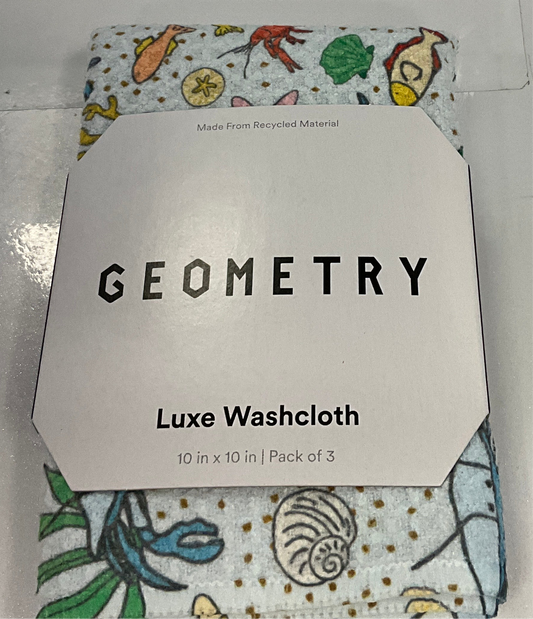 Geom Luxe Wash Beneath Waves