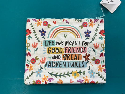 Prim Zip Pouch Good Friends
