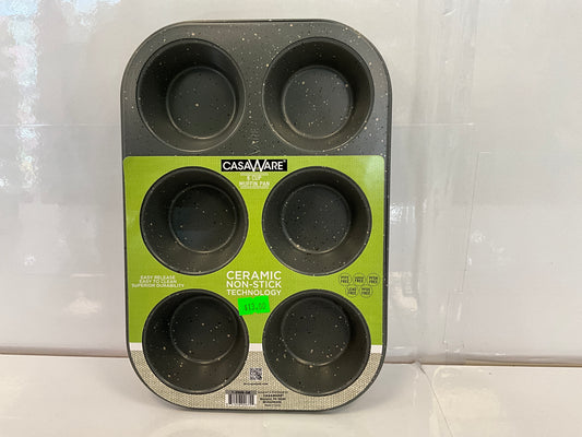 Casa 6 Muffin Pan Silver