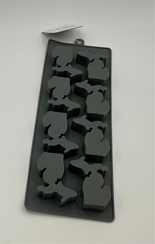 Blue Michigan Ice Tray