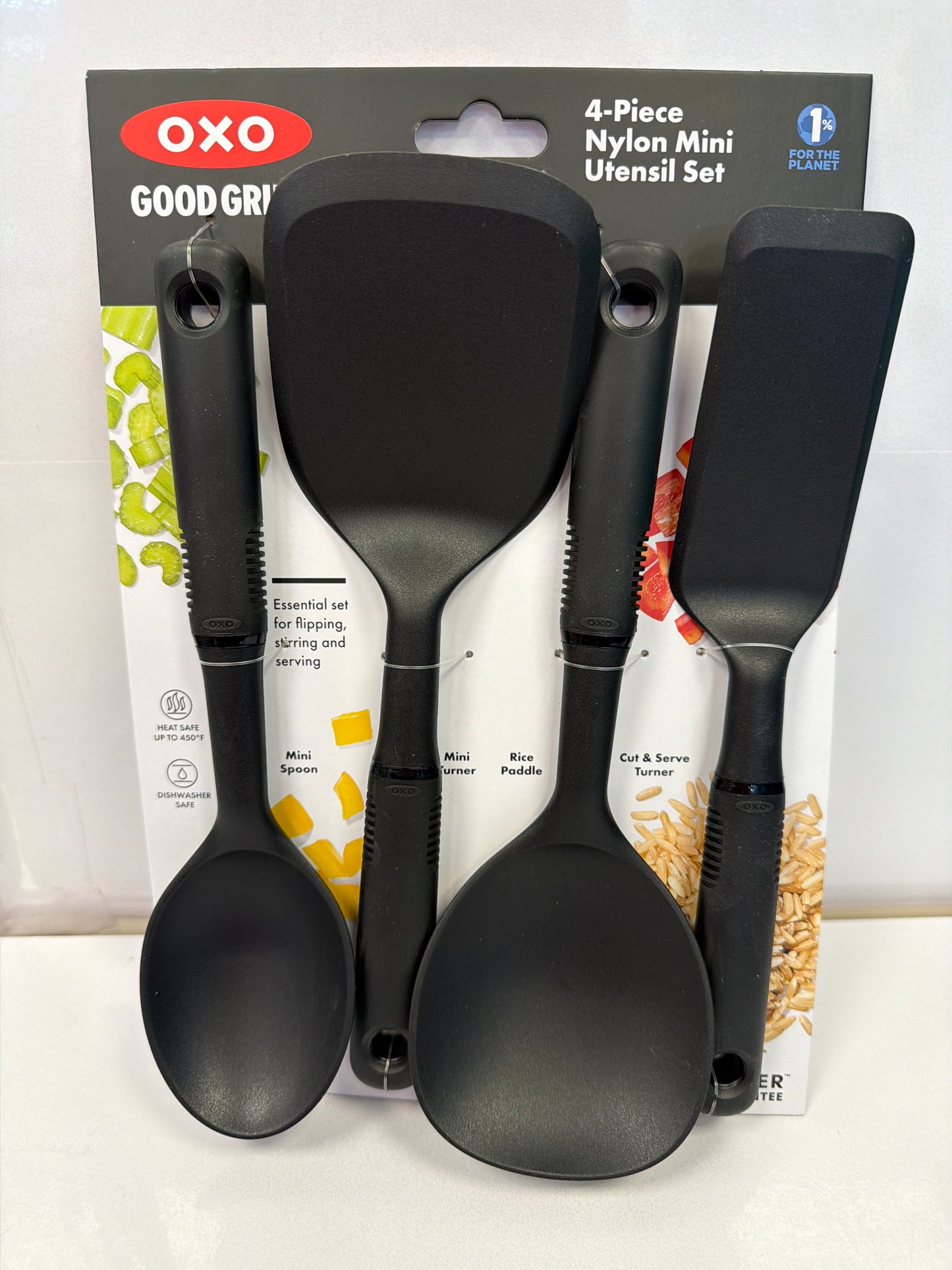 OXO 4pc Mini Nylon Utensils