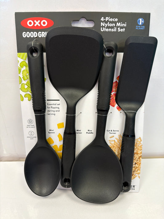 OXO 4pc Mini Nylon Utensils