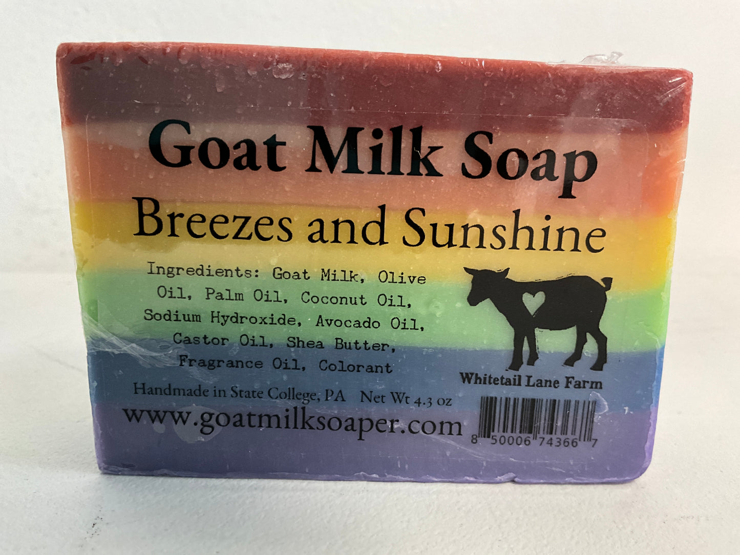 WLF Goat Soap Breeze Sun