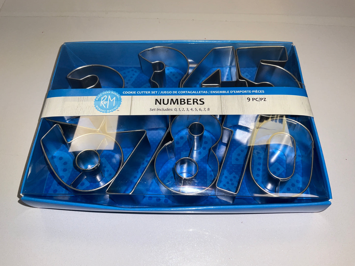 R&M Numbers Cookie Cutter Set