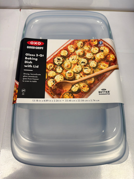 OXO 3qt Baking Dish w/ lid