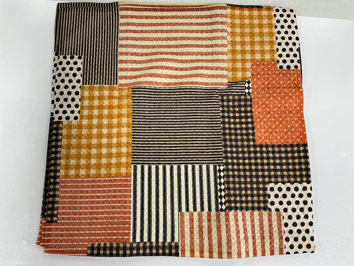 Geom Dish Patch And Pumpkin