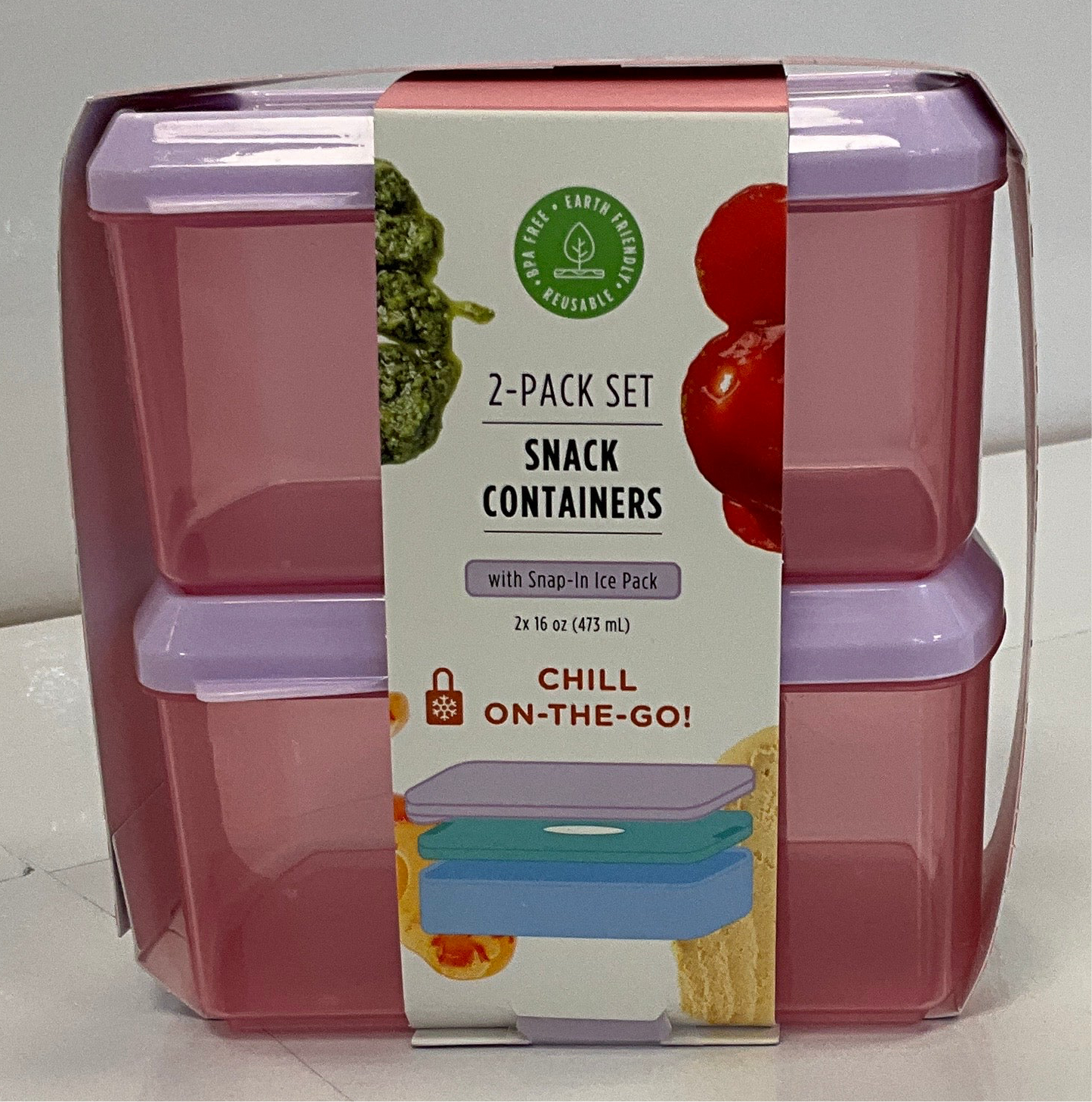 Core 2 Snack Containers