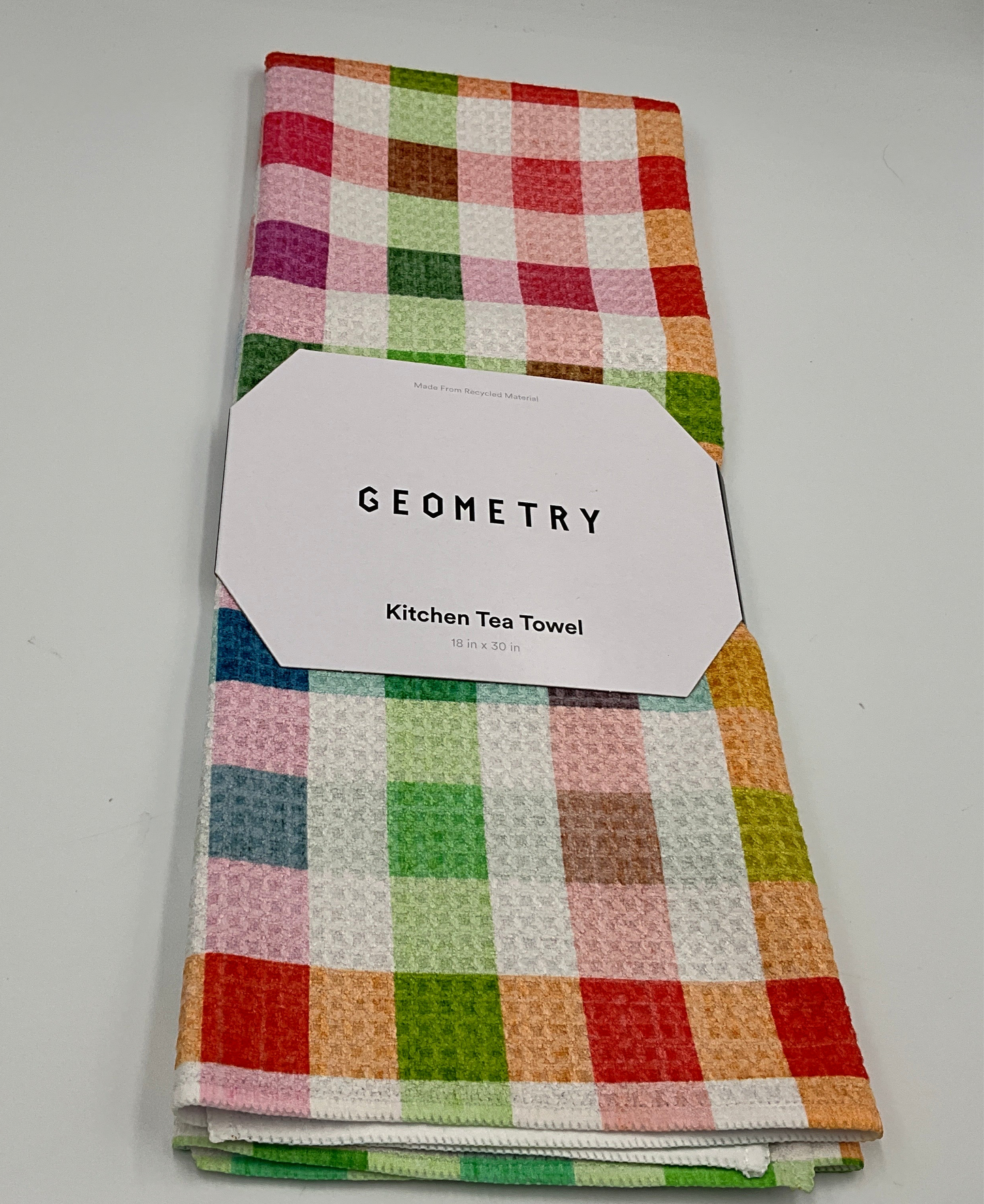 Geom Tea Woven Spring Plaid