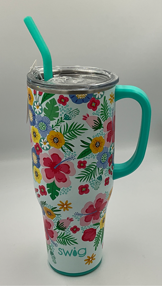 Swig 40oz Mug Island Bloom