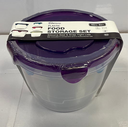 Lexi 10pc Round Food Storage