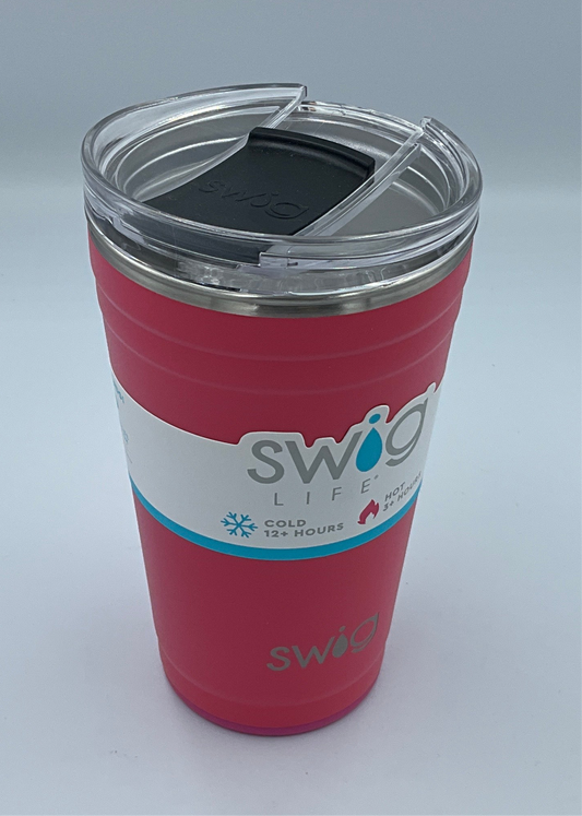 Swig Party Cup Hot Pink w Logo