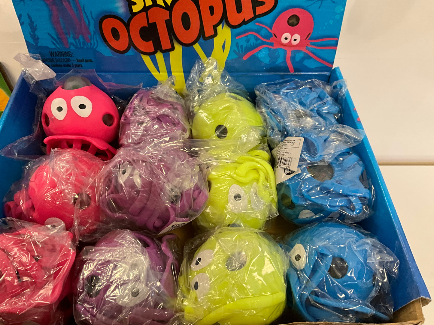 SQH Bead Squish/Stretch Octopus