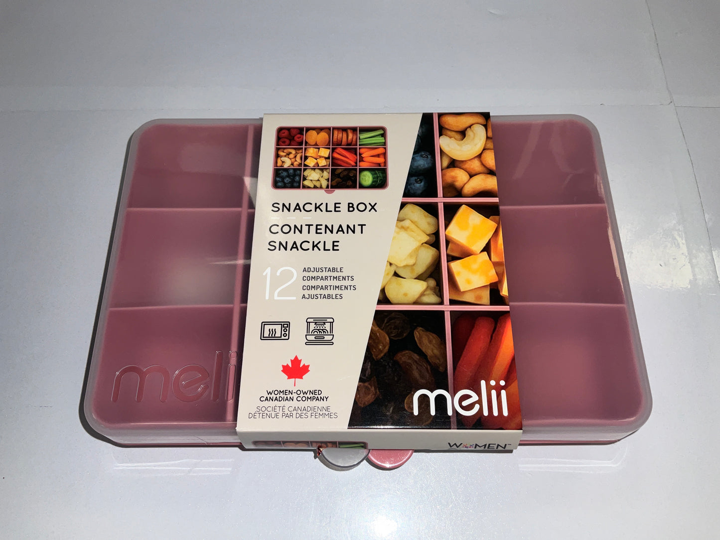 Melii Snackle Box Pink