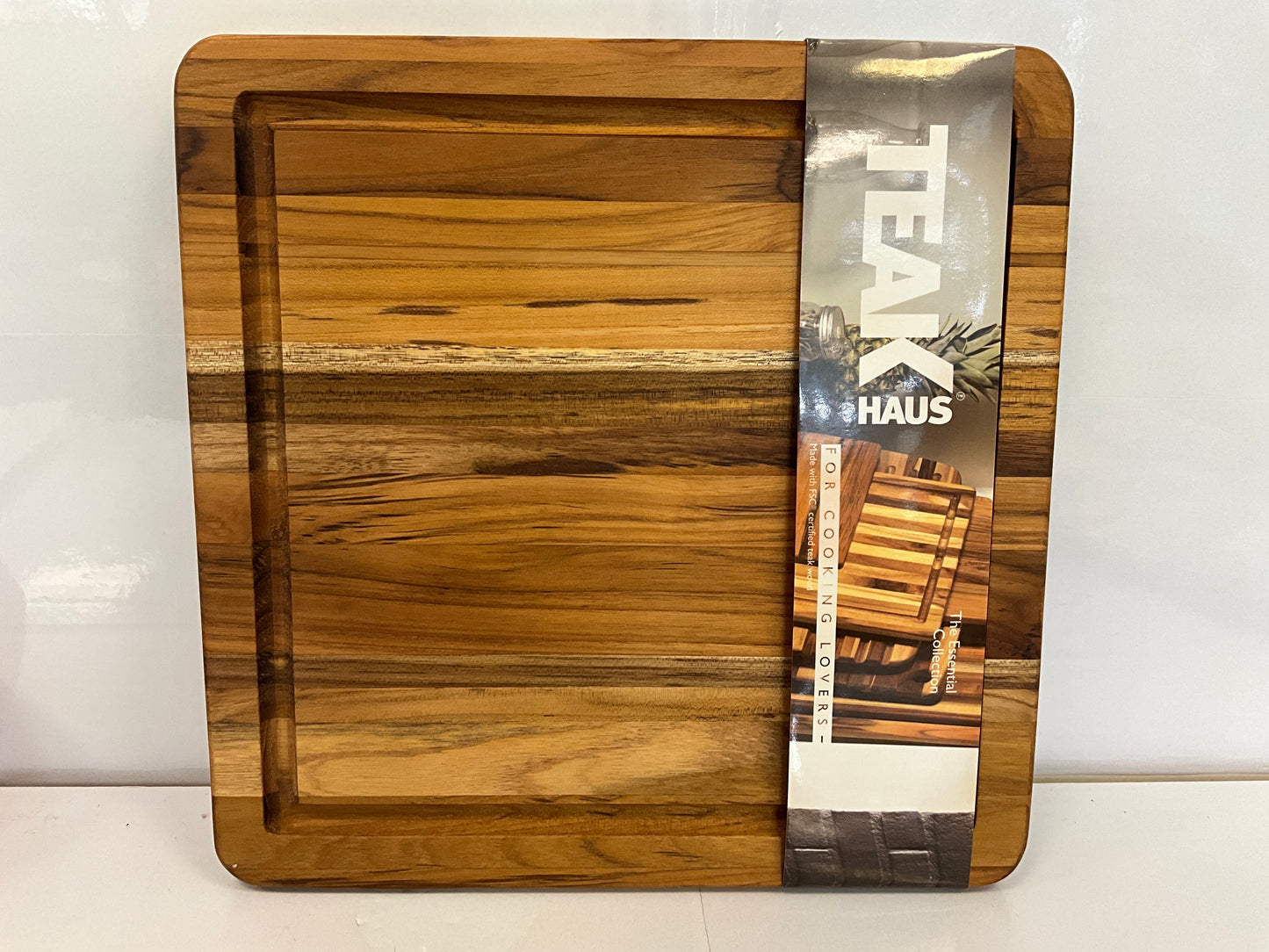 Teak Essential Cut Carve Sq