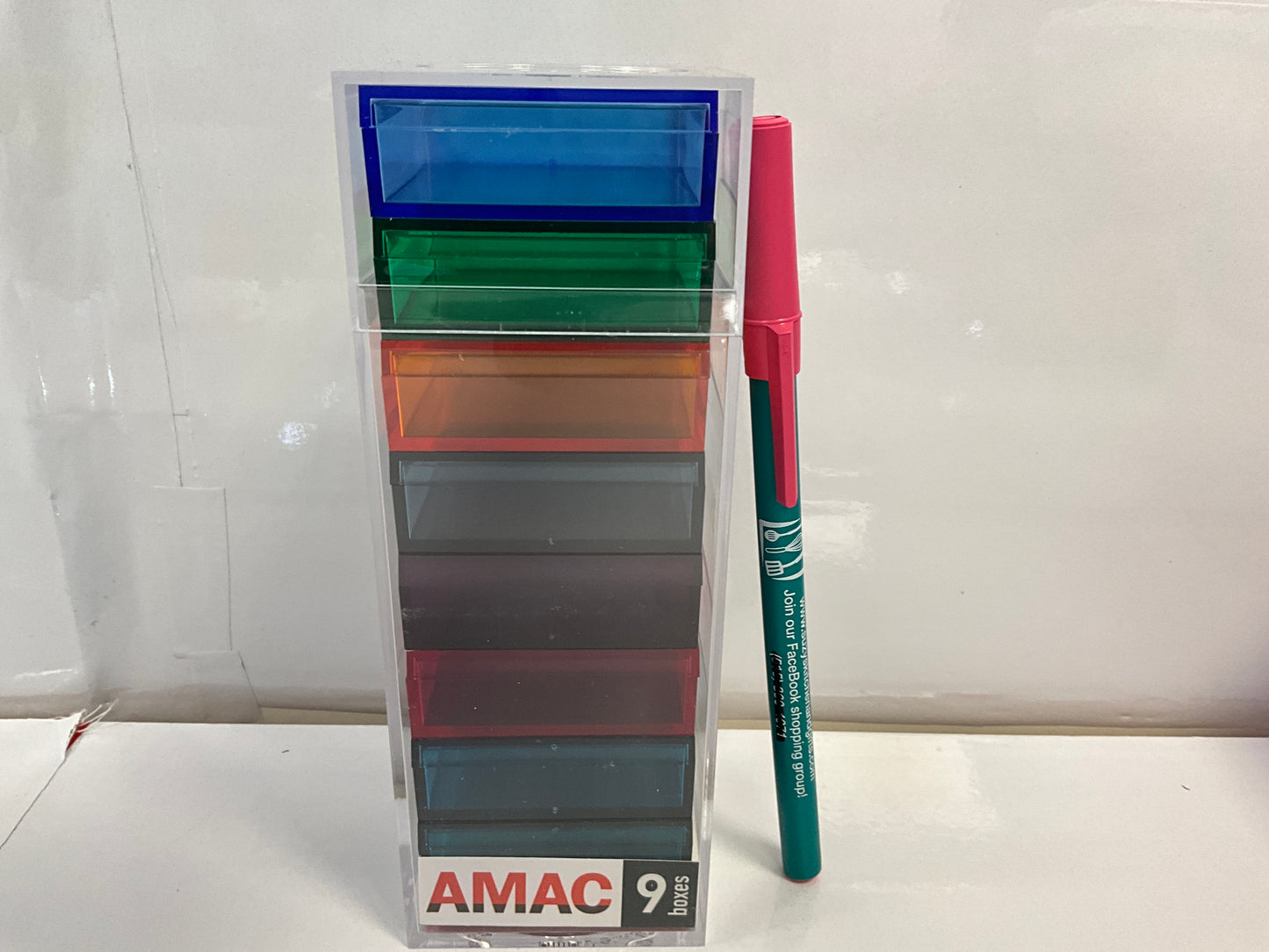 AMAC Clear and Tinted Boxes-no UPC